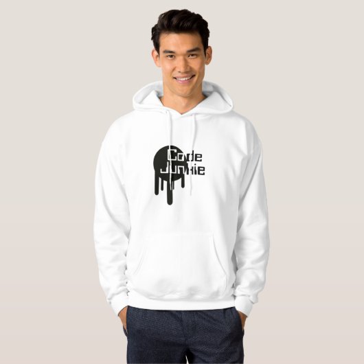 Code Junkie Hoodie (Voorkant volledig)