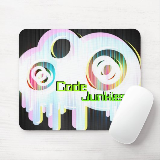 Code Junkie Mousepad Muismat (Met muis)