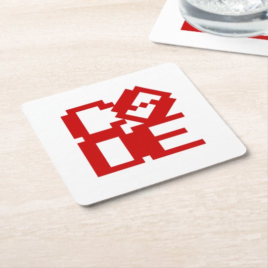 CODE KARTONNEN ONDERZETTERS (Schuin)