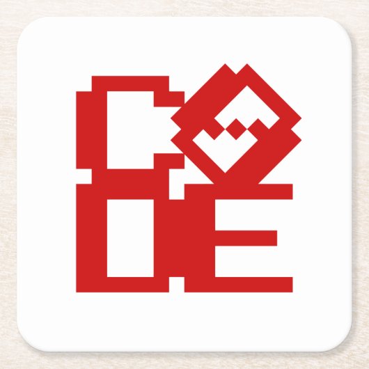 CODE KARTONNEN ONDERZETTERS (Voorkant)