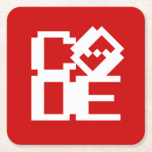 CODE KARTONNEN ONDERZETTERS (Voorkant)