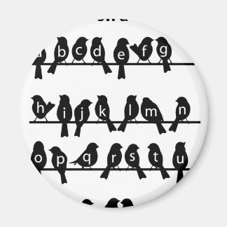 Code Key - Vogels op een draad Magneet