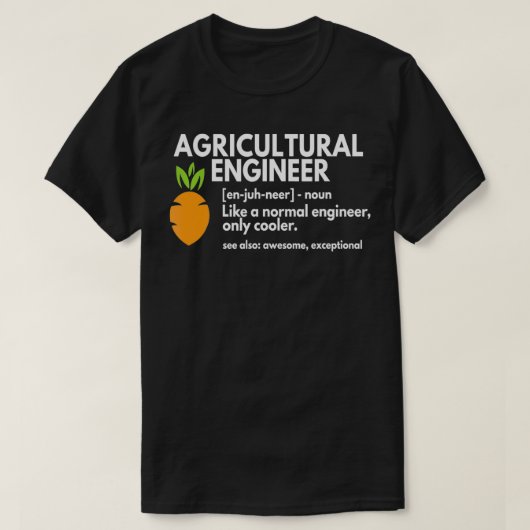 Code landbouwingenieur t-shirt (Design voorkant)