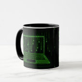 Code Leer Debug Herhaal Leraar Informatica Mok (Voorkant links)