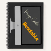 Code leesbaar houden notitieboek (Voorkant)