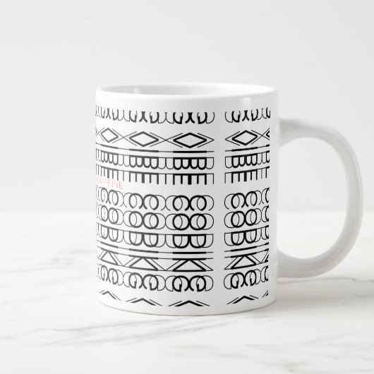 Code Loops & Cafeïne Vibes Grote Koffiekop (Rechts)