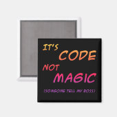 Code Magic Magnet (Voorkant / Achterkant)