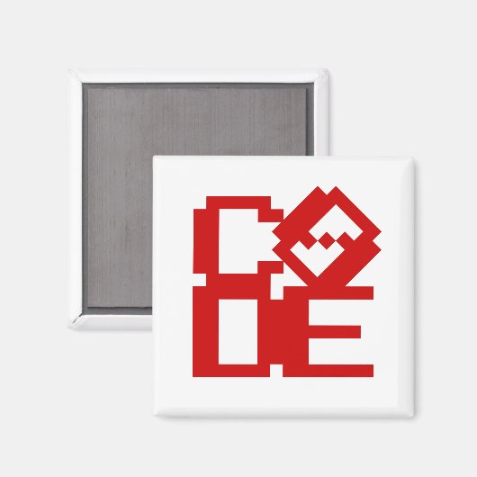 CODE MAGNEET (Voorkant / Achterkant)