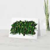 Code matrix bedankkaart (Voorkant)