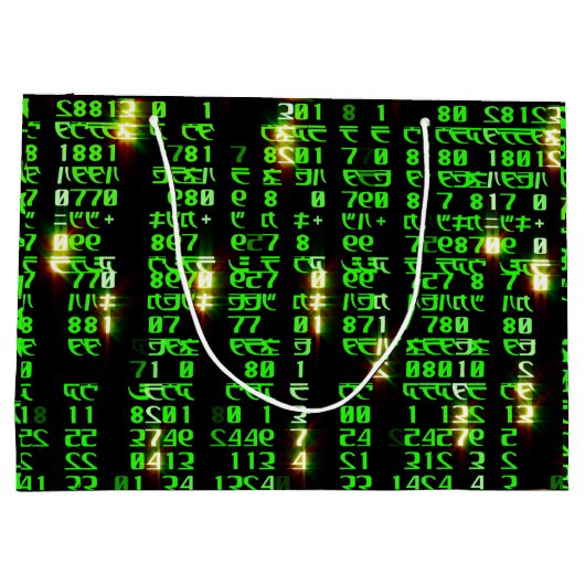 Code matrix groot cadeauzakje (Achterkant)