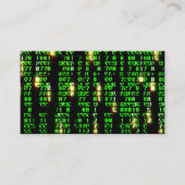 Code matrix informatiekaartje (Voorkant)