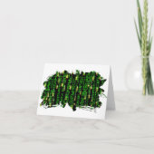 Code matrix kaart (Voorkant)