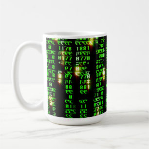 Code matrix koffiemok