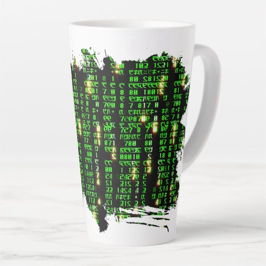 Code matrix latte mok (Rechterhoek)