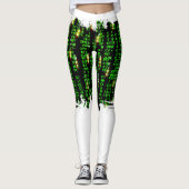 Code matrix leggings (Voorkant)