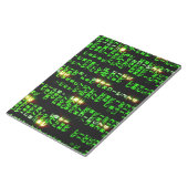 Code matrix notitieblok (Schuin)