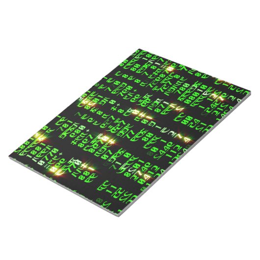 Code matrix notitieblok (Schuin)