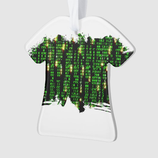 Code matrix ornament (voorkant)