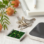 Code matrix sleutelhanger (Zijkant)