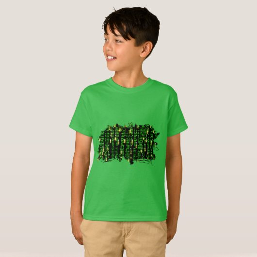 Code matrix t-shirt (Voorkant volledig)