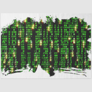 Code matrix tissuepapier