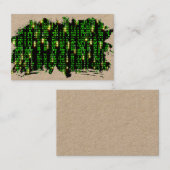 Code matrix visitekaartje (Voorkant / Achterkant)