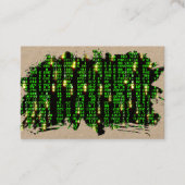 Code matrix visitekaartje (Voorkant)