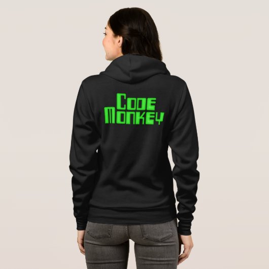 Code Monkey T-shirt (achterkant) (Achterkant volledig)