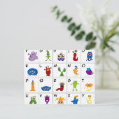 Code - Monsters Briefkaart (Staand voorkant)