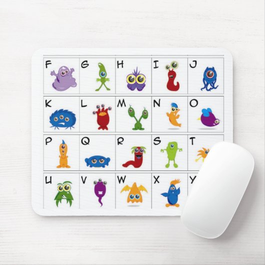 Code - Monsters Muismat (Met muis)