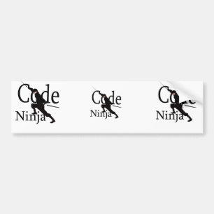 Code Ninja Bumpersticker