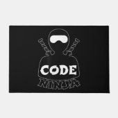 Code Ninja Computer Coding Engineer Funny Lovers Deurmat (Voorkant)