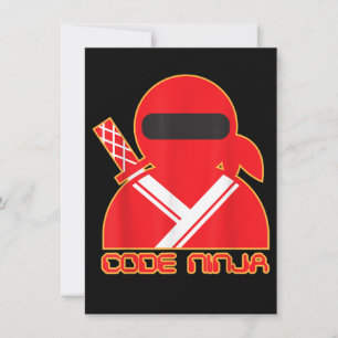 Code Ninja Computer Coding Engineer Funny Lovers Kaart