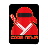 Code Ninja Computer Coding Engineer Funny Lovers Magneet (Verticaal)