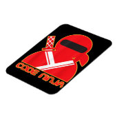 Code Ninja Computer Coding Engineer Funny Lovers Magneet (Linkerzijde)