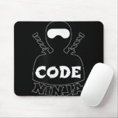 Code Ninja Computer Coding Engineer Funny Lovers Muismat (Met muis)