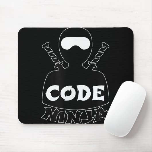 Code Ninja Computer Coding Engineer Funny Lovers Muismat (Met muis)