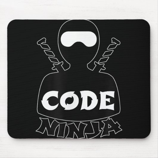 Code Ninja Computer Coding Engineer Funny Lovers Muismat (Voorkant)