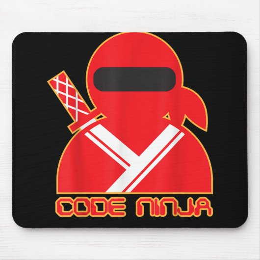 Code Ninja Computer Coding Engineer Funny Lovers Muismat (Voorkant)