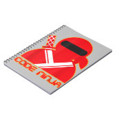 Code Ninja Computer Coding Engineer Funny Lovers Notitieboek (Linkerzijde)