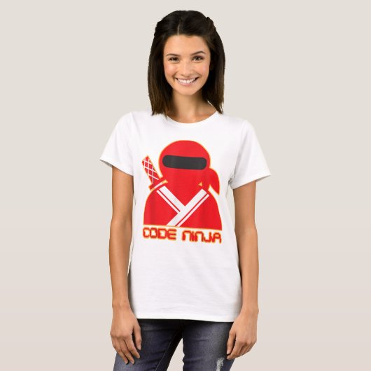 Code Ninja Computer Coding Engineer Funny Lovers T-shirt (Voorkant volledig)
