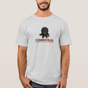 Code ninja Not Helpdesk T-shirt