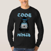 Code Ninja Programmer Coder Computer Pr T-shirt (Voorkant)