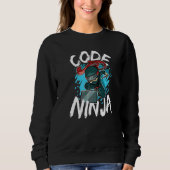 Code Ninja Programmeren Coder Coderen Nerd Softwar Trui (Voorkant)