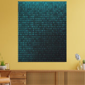 Code of Existence Canvas Afdruk (Insitu (Woonkamer))