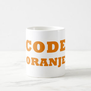 Code Oranje Dutch Pride Mok: Snip in stijl Koffiemok