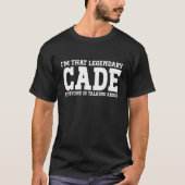Code persoonlijke naam t-shirt (Voorkant)
