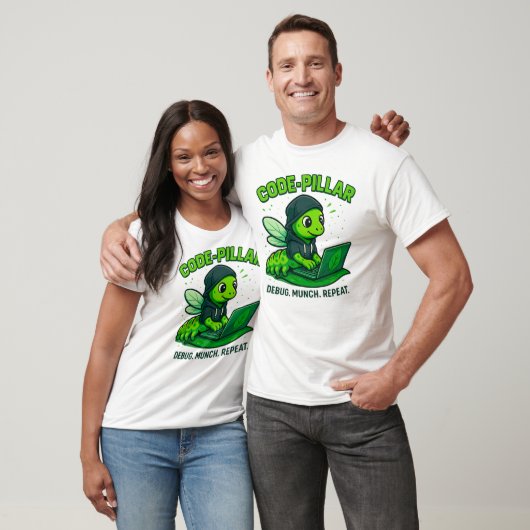 Code Pilaar Schattig Coderings Levensstijl T-shirt (Unisex)