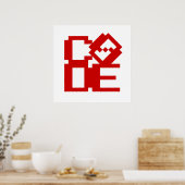 CODE POSTER (Keuken)