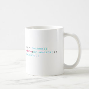 Code Python Koffiemok